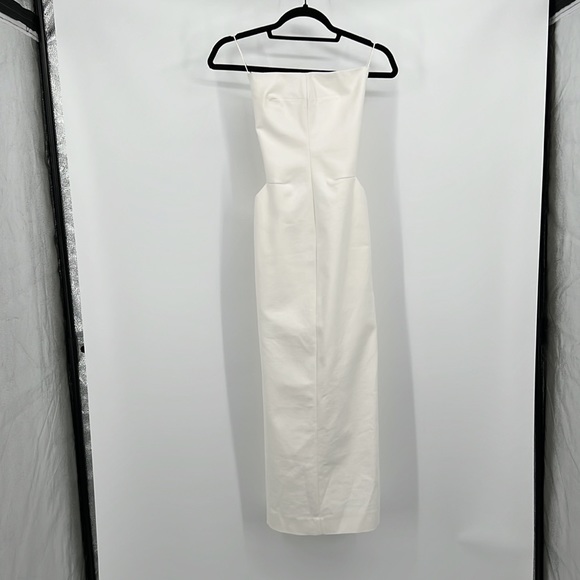 ❌SOLD❌ Christopher Esber Apron Midi Dress in Ivory - Picture 4 of 11